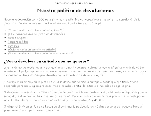 Nueva política de devoluciones de : ¿Qué deben saber los